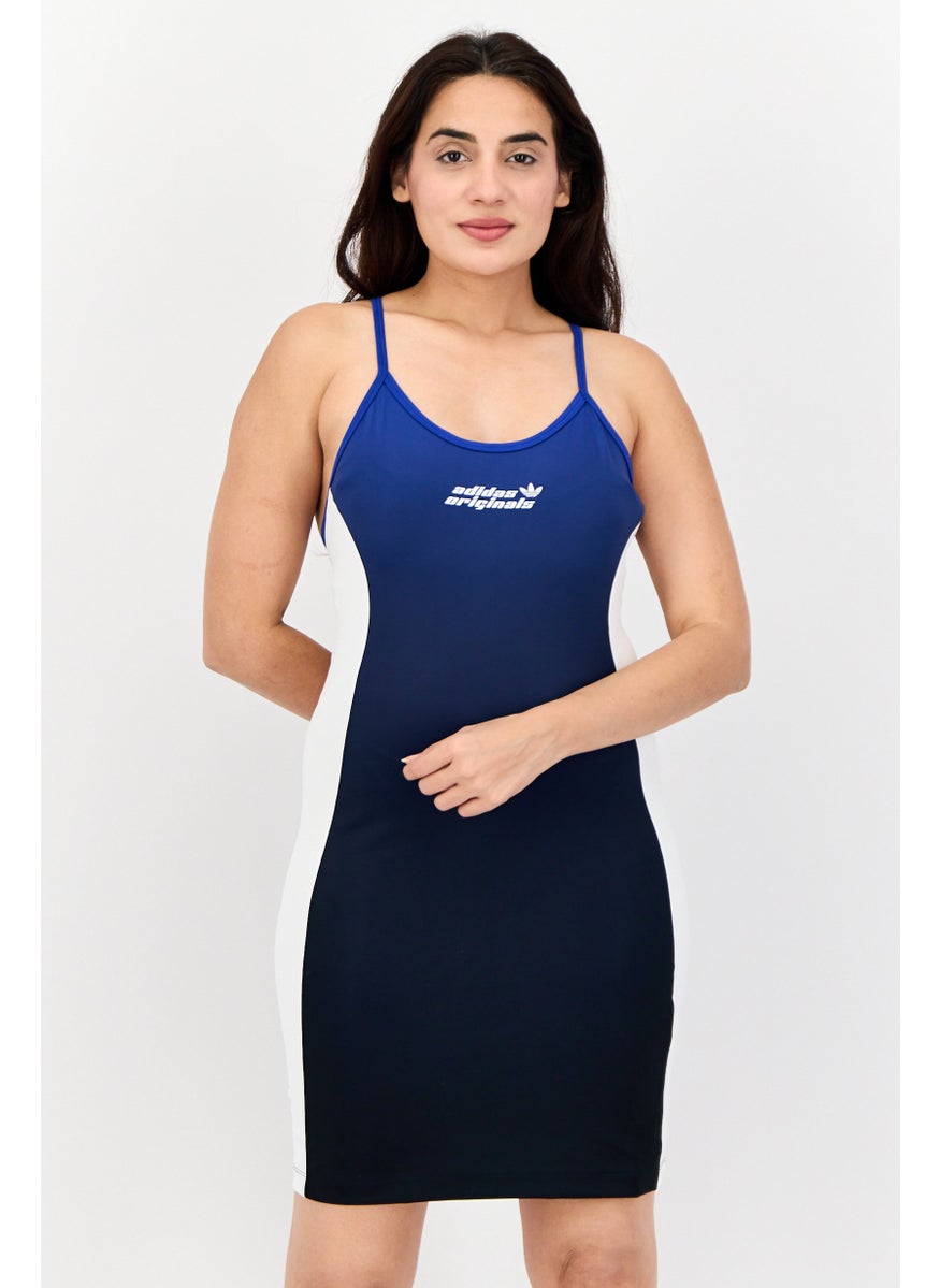 adidas Originals Women Sportswear Fit Sleeveless Outdoor Dress, Multicolor  - Image 1