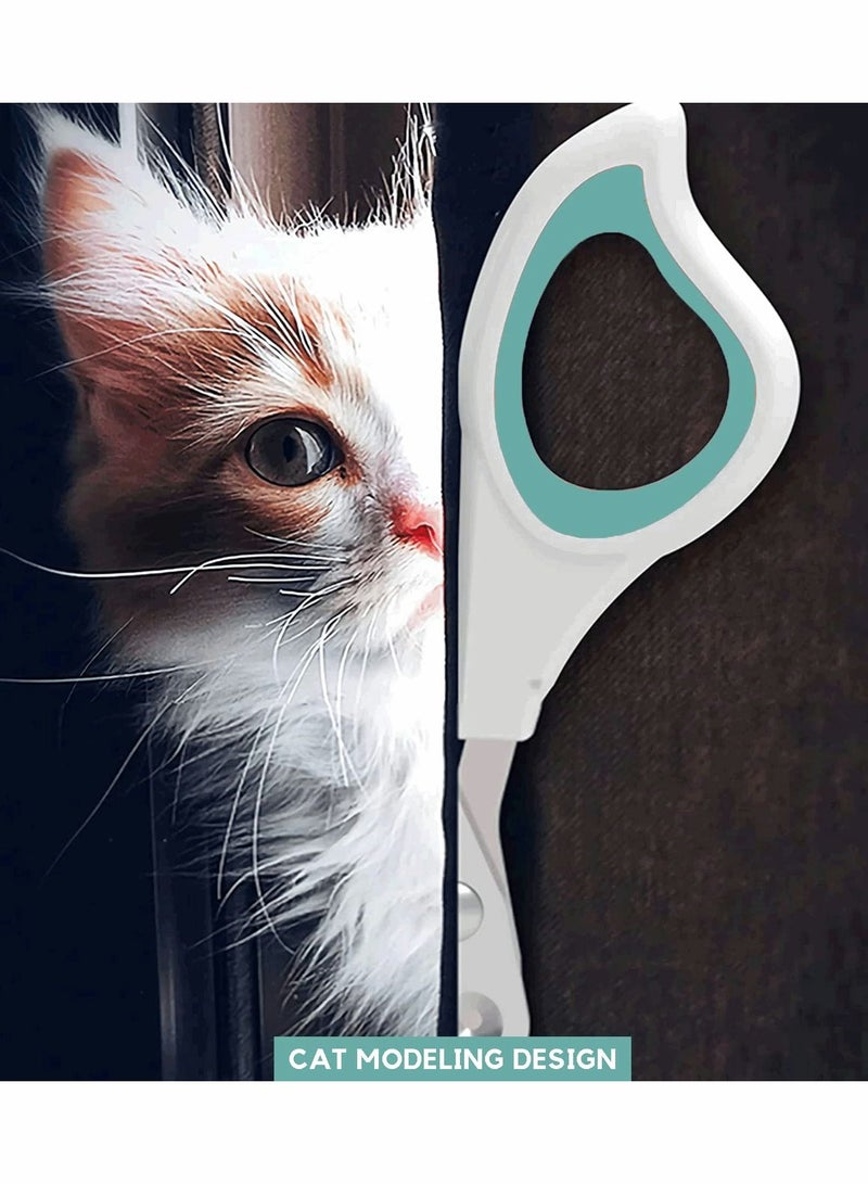 Excefore Cat Nail Clipper - Professional Cat Claw trimmer & Cat Claw Clipper - Cat Nail Trimmers Suits All Small Animals such - Image 2