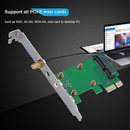 ZERONE PCIe Network Card Adapter - PCI Express to Mini PCI Express Converter for Laptops - Image 4