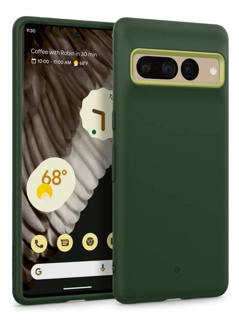 Caseology - Caseology Nano Pop for Google Pixel 7 Pro Case [Military Grade Drop Tested] Dual Layer Silicone Case - AVO Green - Image 1
