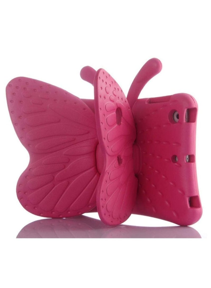 3D Cute Cartoon Butterfly Cover Non-Toxic EVA Foam Wings Kickstand Kid-Proof Shockproof Bumper Girl Boy Gift for Apple iPad 7 8 Gen 10.2 - Image 1