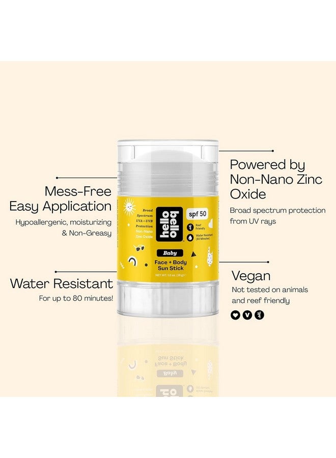 Hello Bello SPF 50 Face + Body Sunscreen Stick, 1oz - Image 4