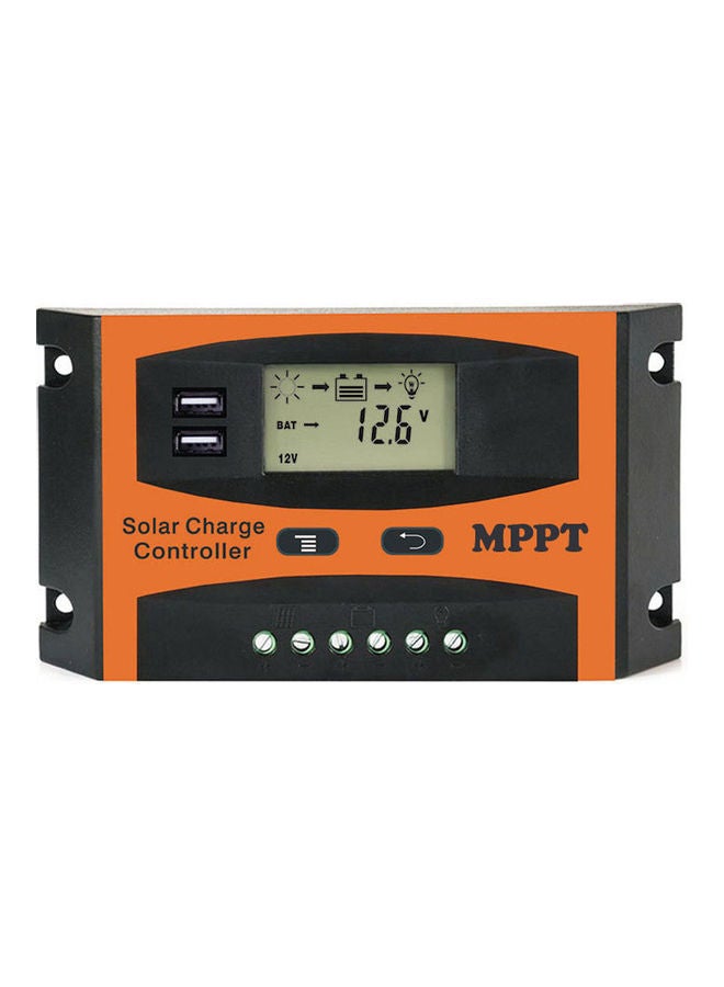NIBEMINENT Solar Charge Controller Orange/Black  - Image 1
