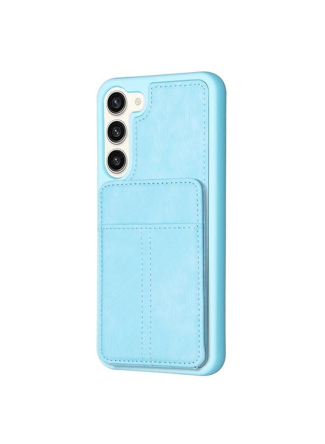 S-TOP Case For Samsung Galaxy S23+ 5G BF28 Frosted Card Bag Phone Case with Holder - Image 2
