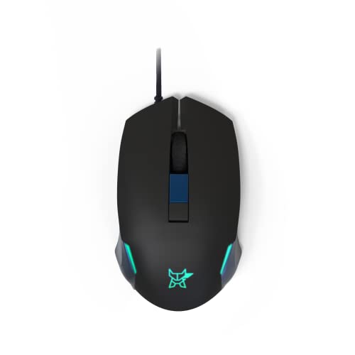Arctic Fox Wired USB Gaming Mouse with Breathing Lights and DPI Upto 3600 - Image 1