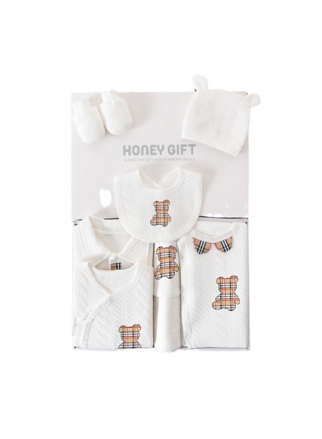 23PCS Newborn Baby Gifts Set, Newborn Layette Gift Set, Baby Clothes Accessories Set for Boys and Girls, Premium Cotton, Perfect Gift Box with Beautifully Suitcase for Spring Summer Autumn Winter - Image 3