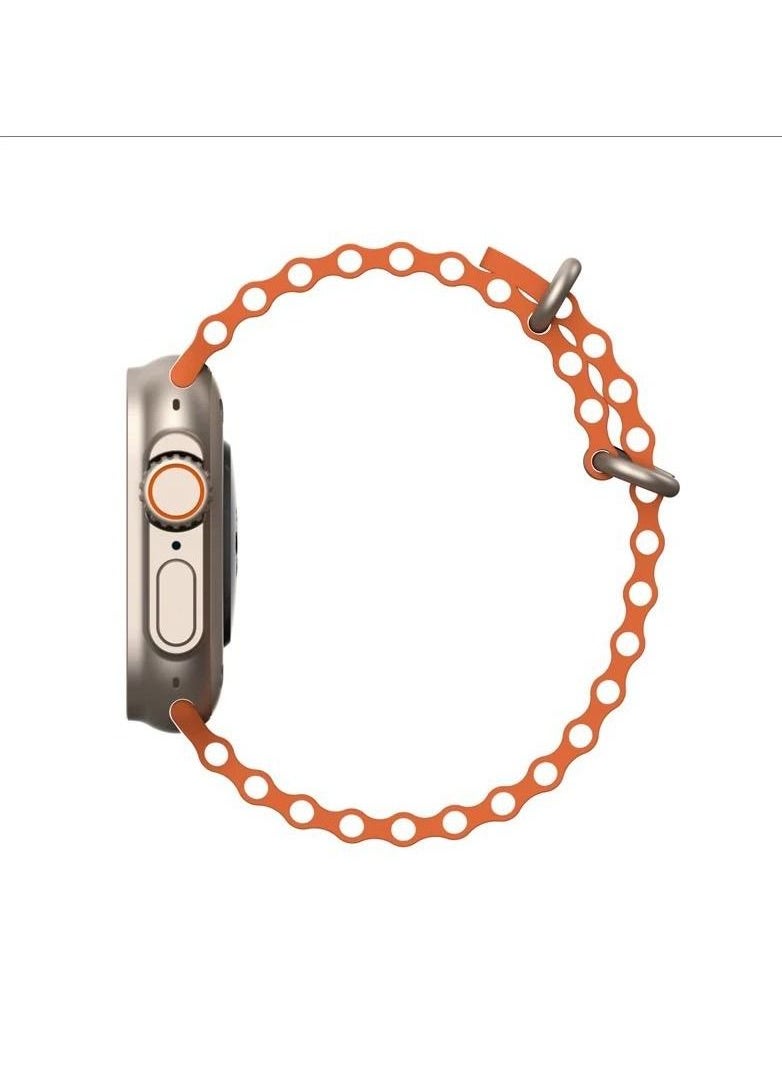 W&O Series 8 X8+ Ultra Smart watch with NFC and Wireless Charging  - Image 2