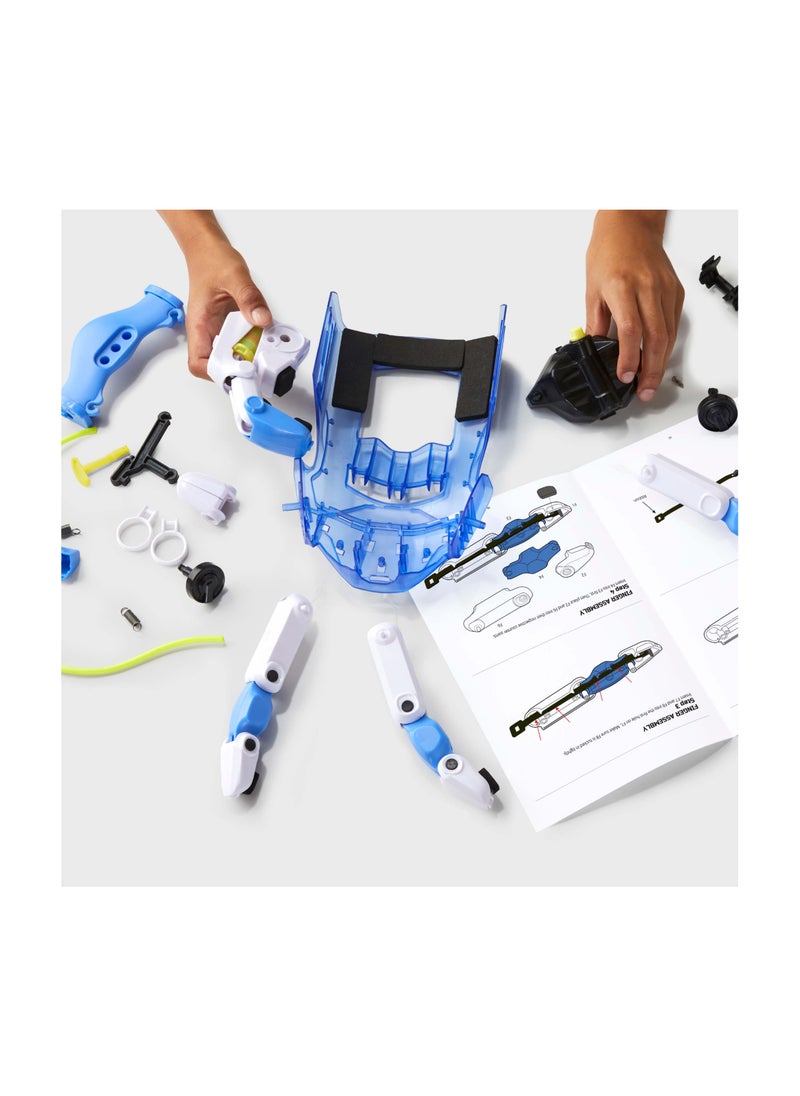 Discovery Discovery Mindblown Bionic Hand 87-Piece DIY Hydraulic Build Your Own Project Kit Set STEM Toy  - Image 2