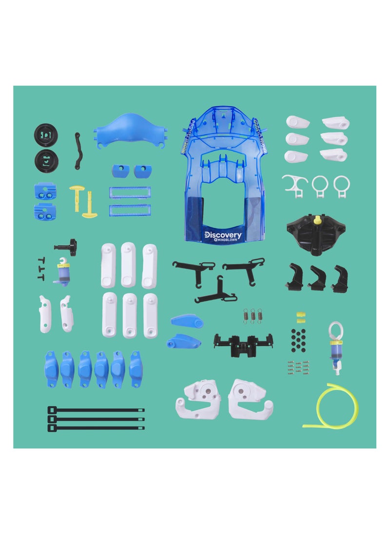 Discovery Discovery Mindblown Bionic Hand 87-Piece DIY Hydraulic Build Your Own Project Kit Set STEM Toy  - Image 3