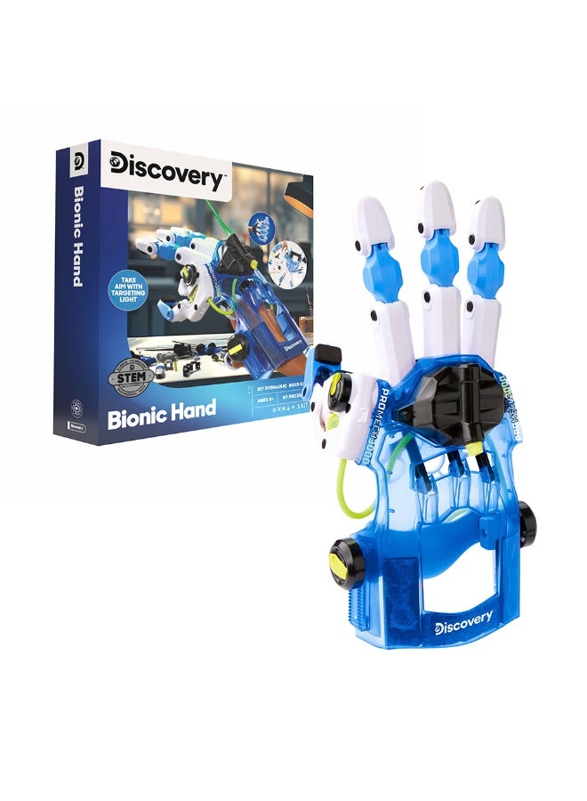 Discovery Mindblown Bionic Hand 87-Piece DIY Hydraulic Build Your Own Project Kit Set STEM Toy - Image 1