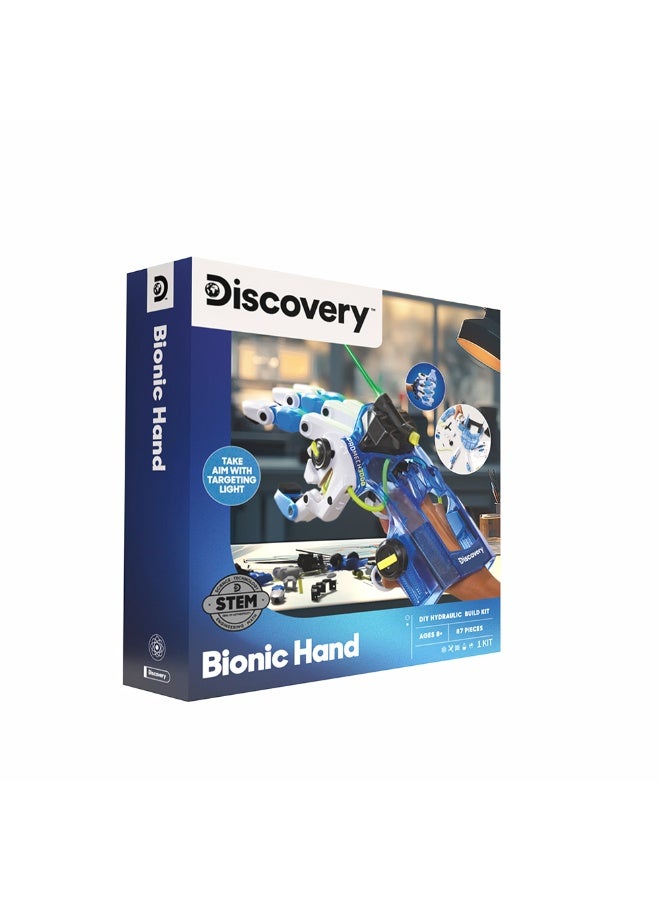Discovery Mindblown Bionic Hand 87-Piece DIY Hydraulic Build Your Own Project Kit Set STEM Toy - Image 2
