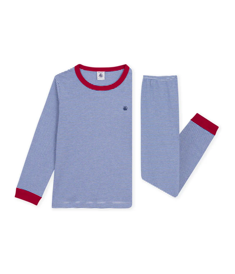 Petit Bateau Children's Stripy Cotton Pyjamas