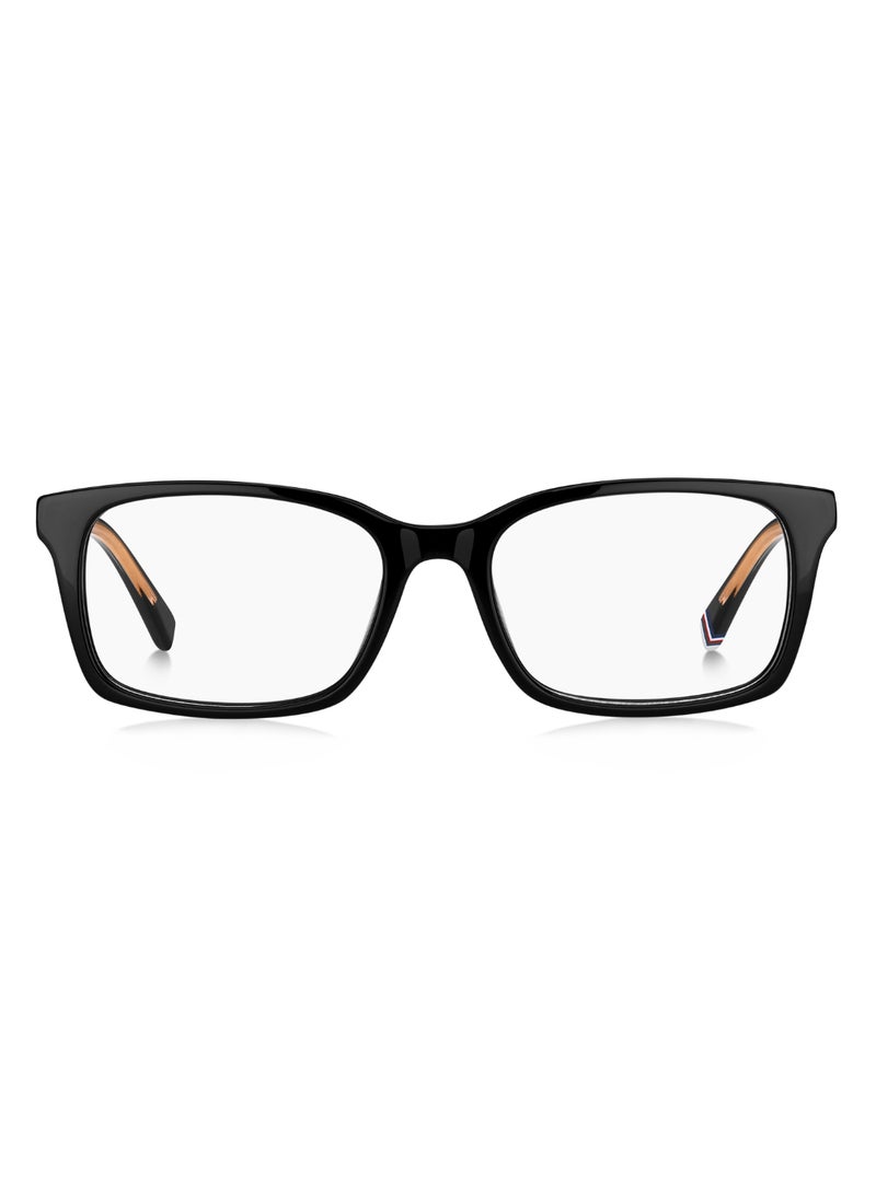 TOMMY HILFIGER Women's Rectangular Shape Acetate Sunglasses TH 2109  37 - Lens Size: 36.8 Mm - Black - Image 3