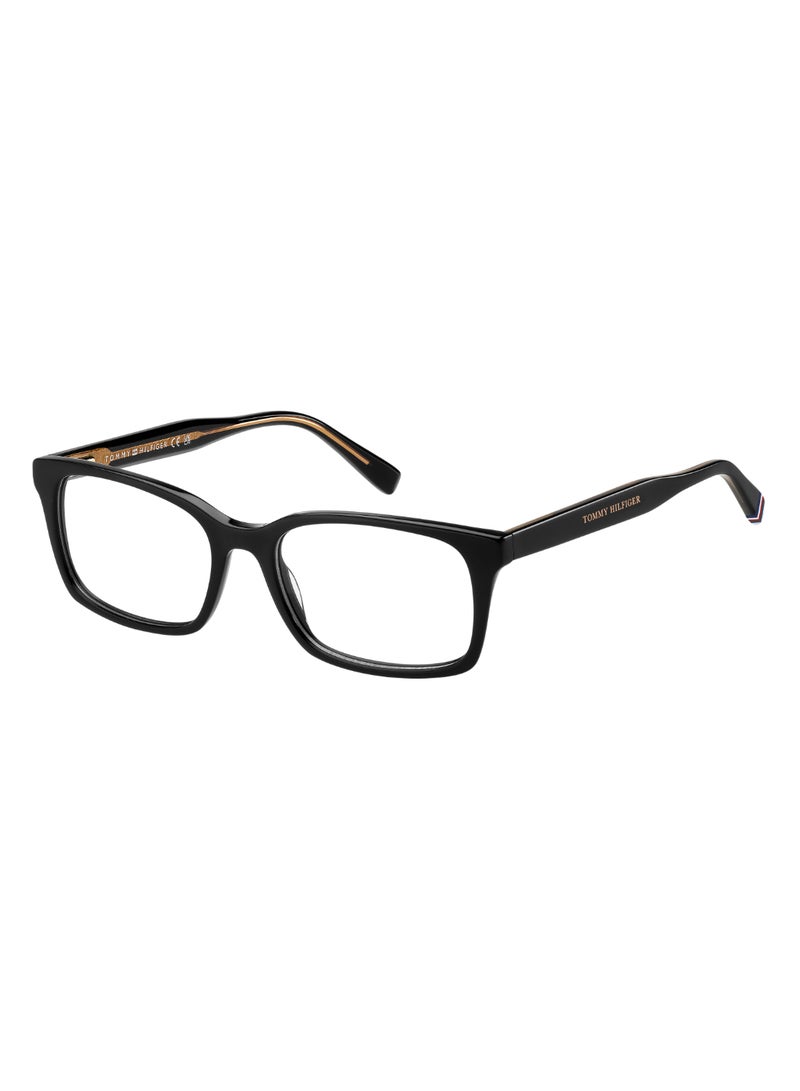 TOMMY HILFIGER Women's Rectangular Shape Acetate Sunglasses TH 2109  37 - Lens Size: 36.8 Mm - Black - Image 1