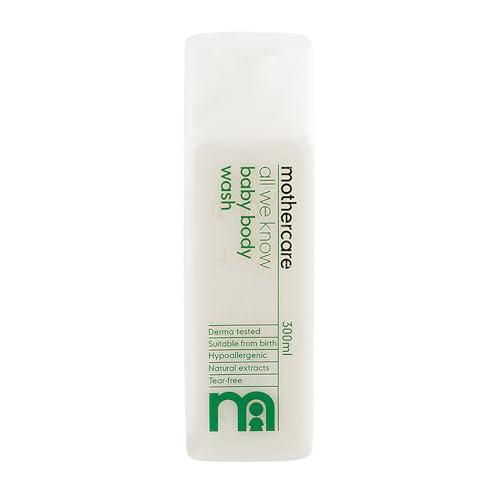 Mothercare Unisex Hypoallergenic Baby Body Wash - White - Image 1