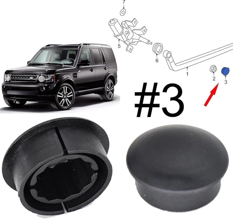 Yurefax Windshield Wiper Arm Nut Cover Cap - Image 5