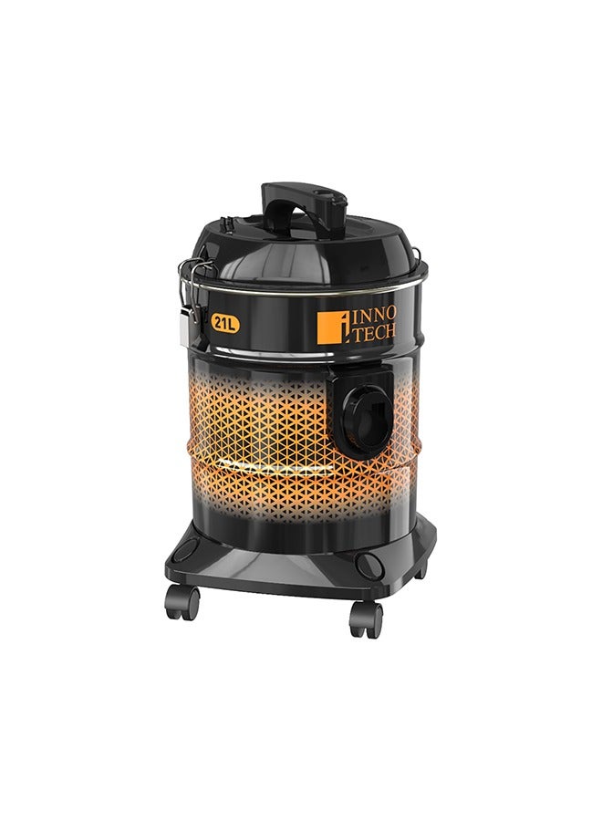 BACK COMFORT Drum-Type Vacuum Cleaner 2000W – 21L Dust Bag, Dust Full Indicator, 4M Power Cord – High Power & Large Capacity for Deep Cleaning - Image 4