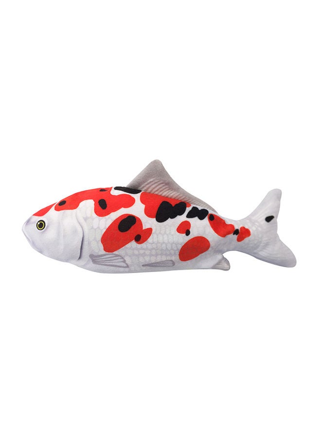 NIBEMINENT Realistic Plush Simulation Electric Doll Fish Multicolour 28 x 5 14cm
