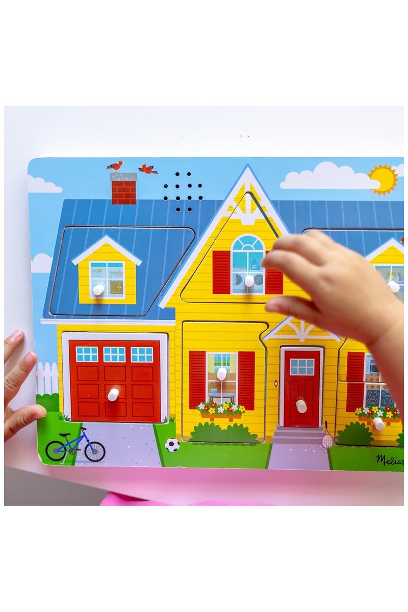 Melissa and Doug Around the House Sound Puzzle (MD734) - Image 5