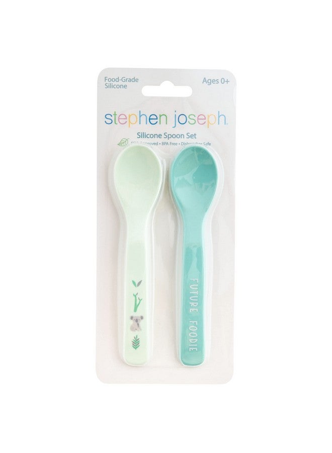 Stephen Joseph Silicone Baby Spoons, OS, KOALA - Image 3