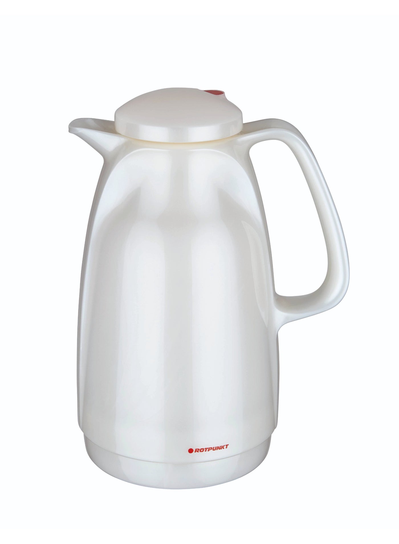 Rotpunkt Vacuum Handy Pot 1.5L, Model 227 | German Insulated Vacuum Flask & Thermal Carafe | RWE White Metallic