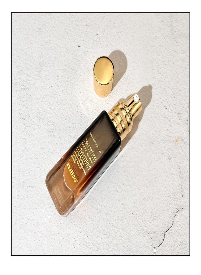 Maliao Aqua Moisture Matte Light & Moist Foundation (NATURAL BEIGE) - Image 3