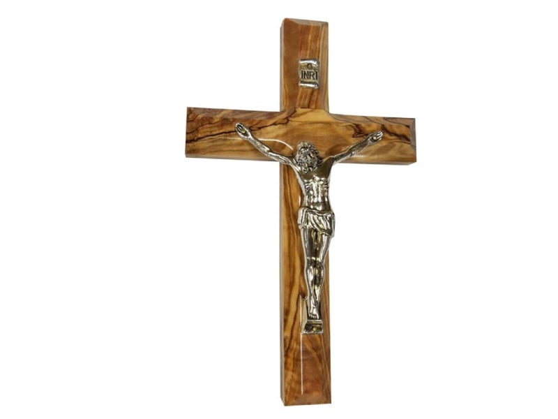 Bethlehem Gifts TM Bethlehem Gifts TM Handcarved from Bethlehem Olive Wood Cross Crucifix Crucifix 6 