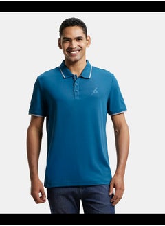 Jockey 3911 Men's Super Combed Cotton Rich Solid Half Sleeve Polo T-Shirt