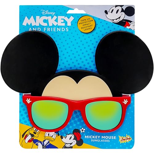 Sun-Staches Disney Official Mickey Mouse Sunglasses Theme Park Accessory Uv 400 One Size Fits Most - Image 4