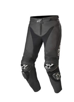 Alpinestars Track V2 Leather Pant for Motorcycle Riders 3129019-10-60 Black (60)