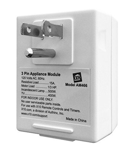 X10 3 Pin Plug In Appliance Module AM466 - Image 3