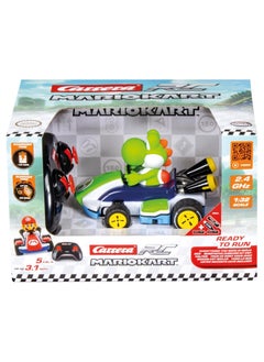 Carrera Carrera RC Mario Kart Race Kart | 2.4GHz Remote-Controlled Yoshi Vehicle | Authentic Nintendo Design | Fun Racing Toy for All Ages  - Image 1