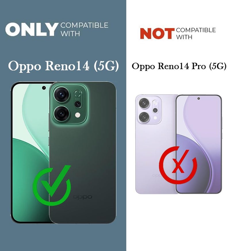 Jkobi Lifetime Anti-Yellow Clear Back Cover Case for Oppo Reno14 5G | Oppo Reno 14 5G (Sleek Hard Crystal | Shockproof and Camera Protection) - Image 4
