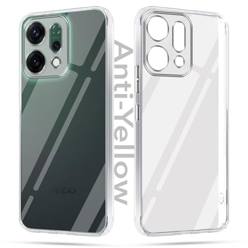 Jkobi Lifetime Anti-Yellow Clear Back Cover Case for Oppo Reno14 5G | Oppo Reno 14 5G (Sleek Hard Crystal | Shockproof and Camera Protection) - Image 1