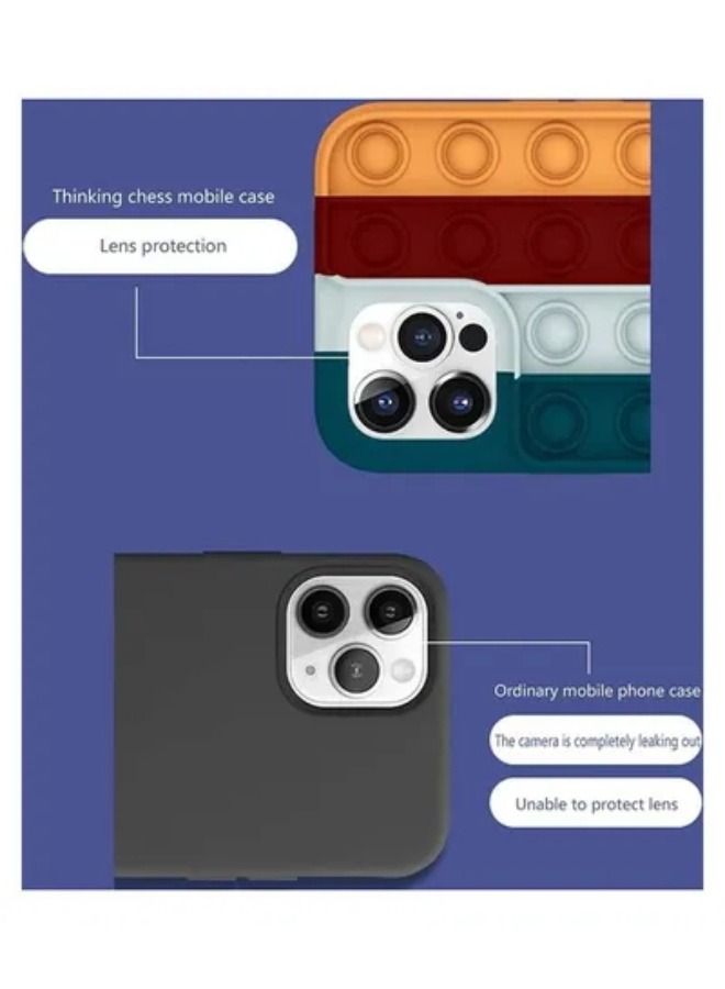 XiuWoo Push Pop Bubble Fidget Toy Design Phone Case For Apple iPhone 11 - Image 5