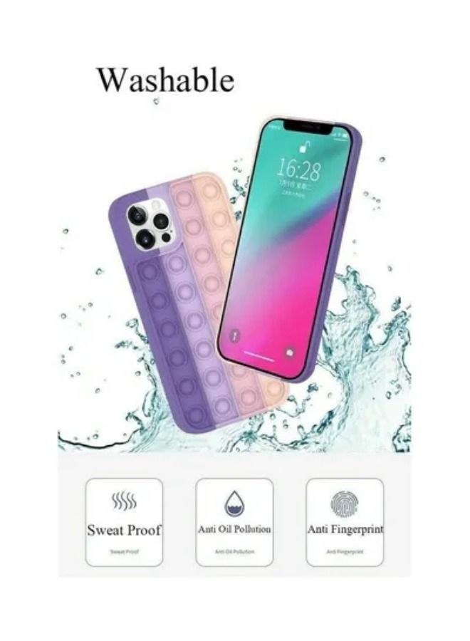 XiuWoo Push Pop Bubble Fidget Toy Design Phone Case For Apple iPhone 11 - Image 4