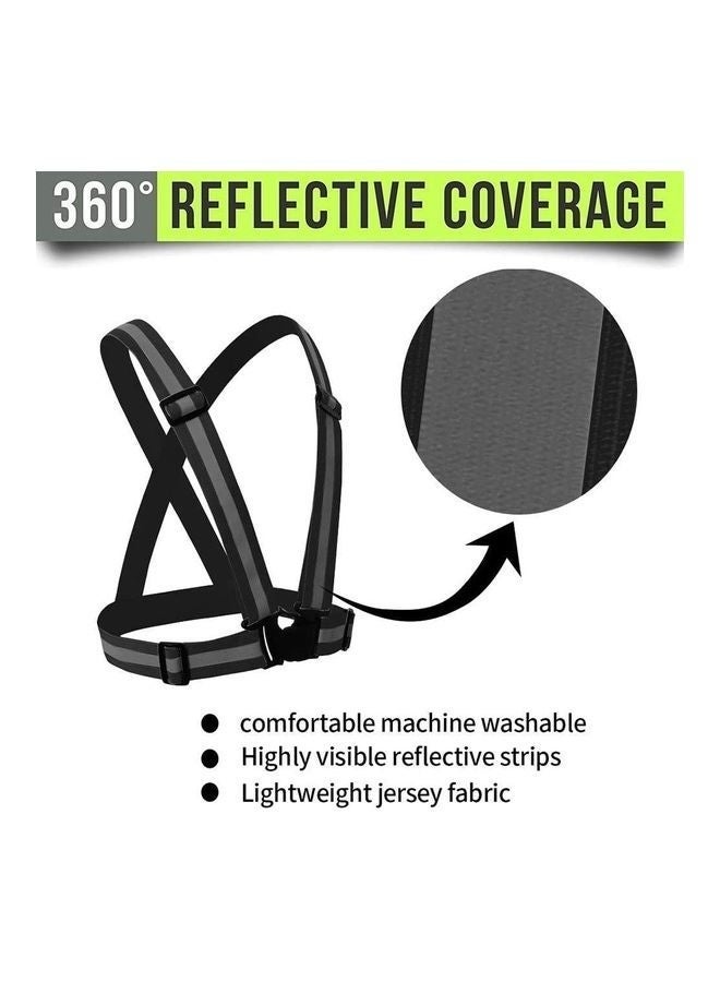 AL ARQAM Night Cycling Reflective Vest - Image 5