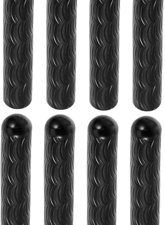 Veemoon 8Pcs Zinc Alloy Metal Shoelace Tips for Sneakers Boots DIY Repair Replacement - Image 1