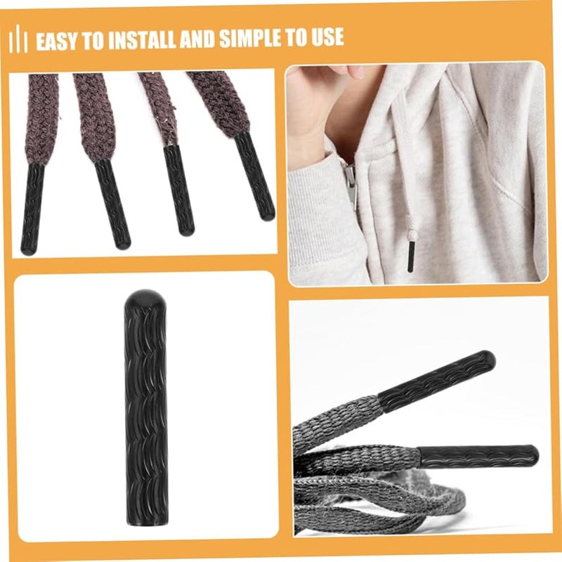 Veemoon 8Pcs Zinc Alloy Metal Shoelace Tips for Sneakers Boots DIY Repair Replacement - Image 4