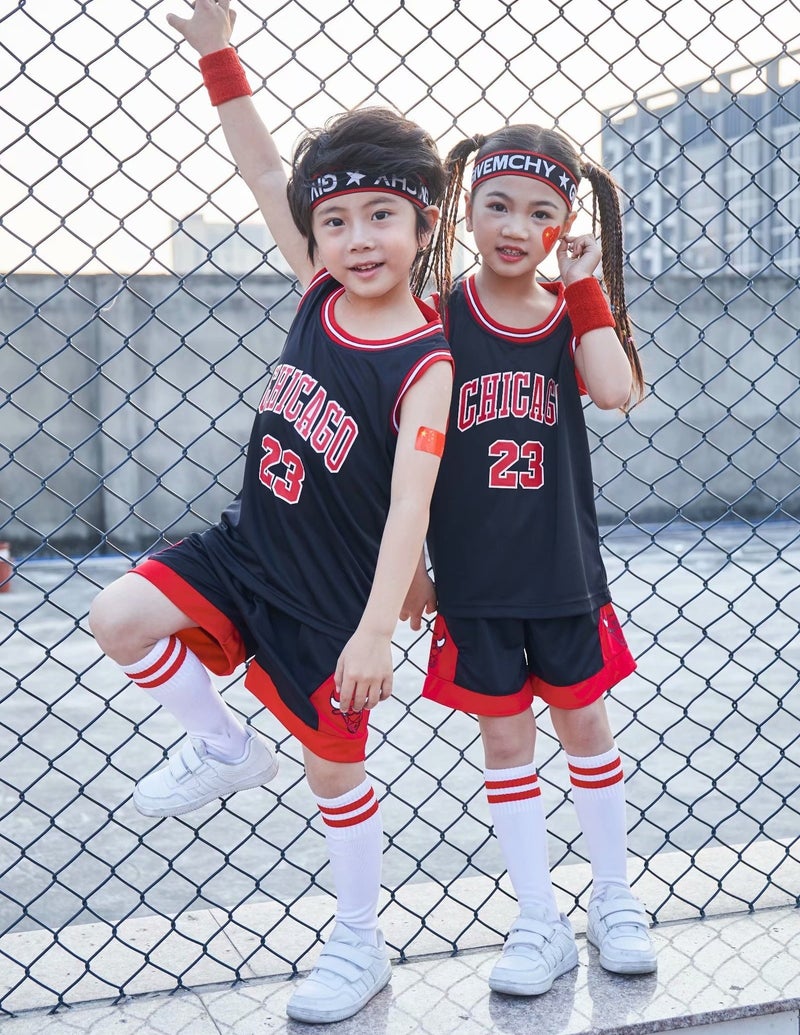Factory Bull Children'S Clothing 23 Basketball Suit Kindergarten Baby Children'S Performance Clothes Primary School Jersey - Image 4