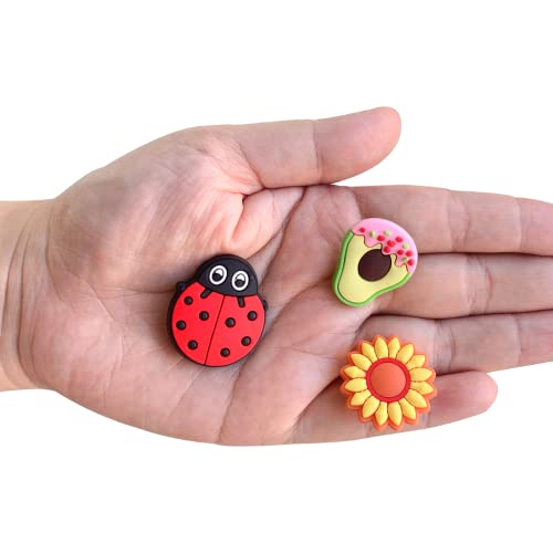 Chionwen 30,50,100Pcs Random Shoe Charms for Clog Decoration, Cute Cartoon Charms Accessories for Gift (30) - Image 5