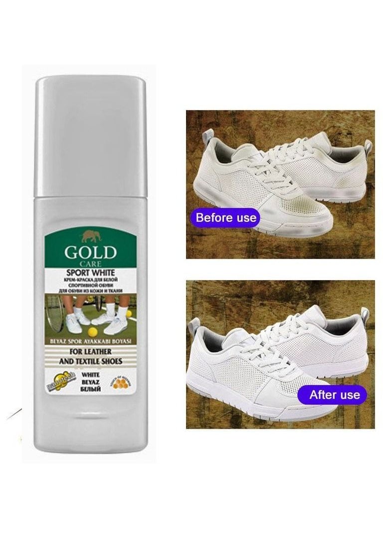 Gold Care - White Shoes cleaner 75ml - Image 1