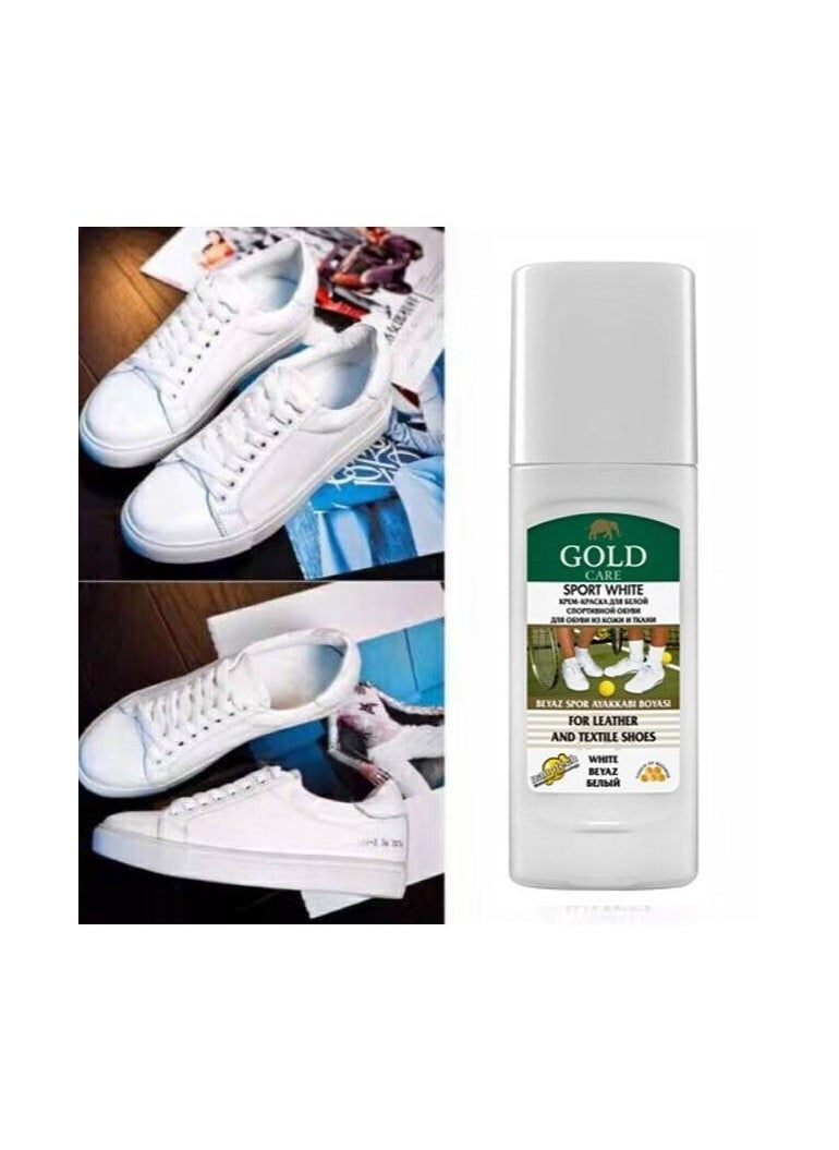 Gold Care - White Shoes cleaner 75ml - Image 1
