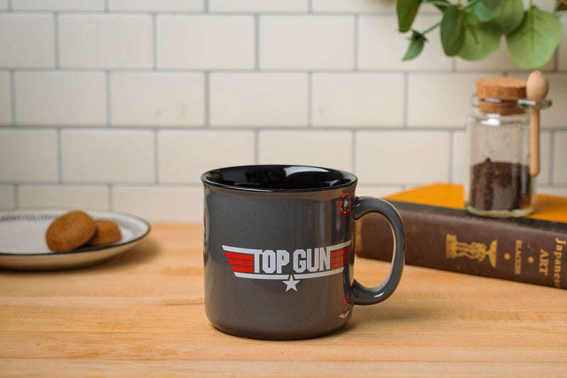 Silver Buffalo Top Gun Maverick Ceramic Camper Mug, 20 Ounces - Image 2