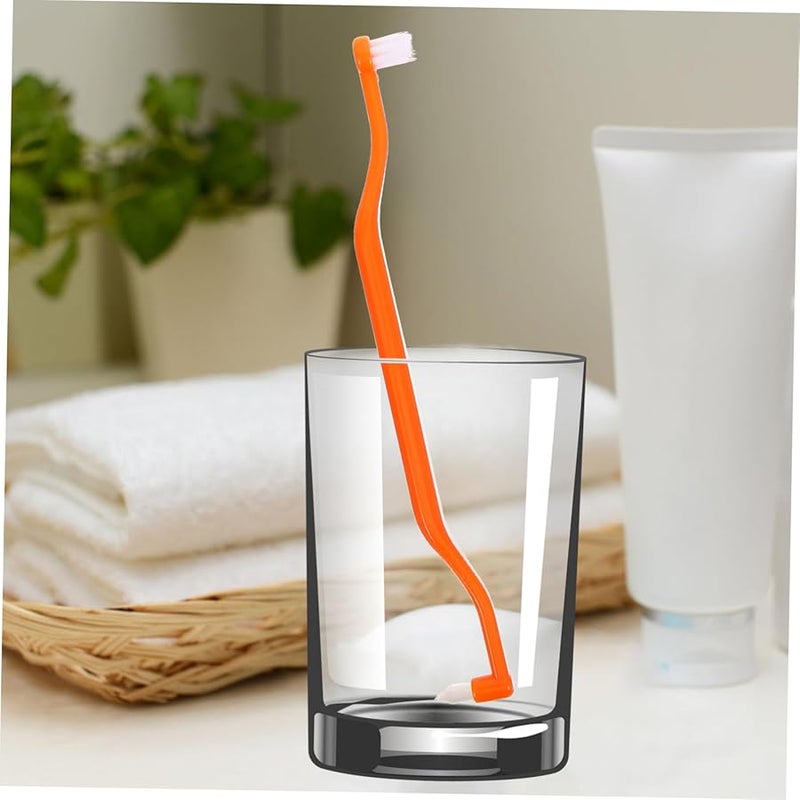 Double Headed Interdental Toothbrush 4 Pack for Braces Dentures and Hard to Reach Areas - Image 5