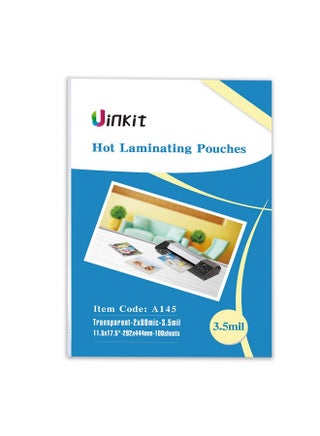 Uinkit Hot Thermal Laminating Pouches 100 Pack Laminator Sheets 11.5x17.5 Laminating Sheets 3.5Mil for Sealed 11x17 Inches Document,Rounded Corner - pzsku/ZEC328B04C2E4F6B781F8Z/45/1746707663/35f9c7e9-70b3-4d6b-a7d6-2b0fccbd4bee