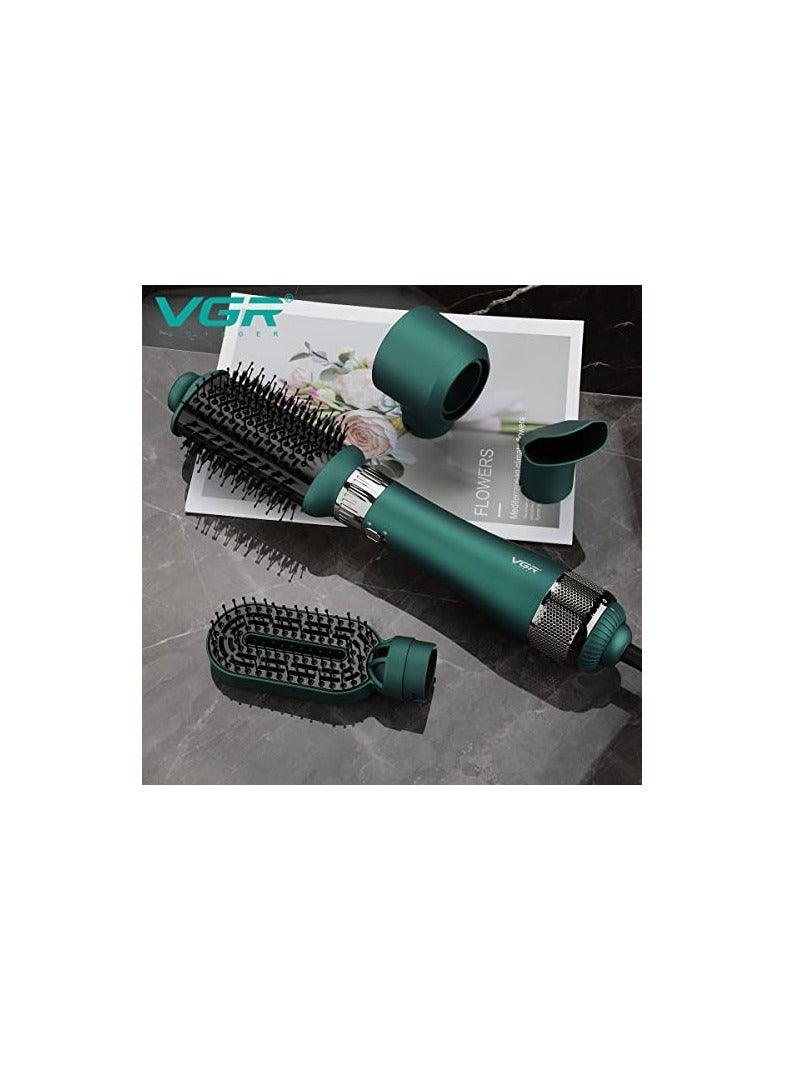 Vgr V-493 Professional 4In1 Hot Air Styler With Ceramic Coating & Overheating Protection Technology (High Power Of 1000 Watts, Green) - Image 3