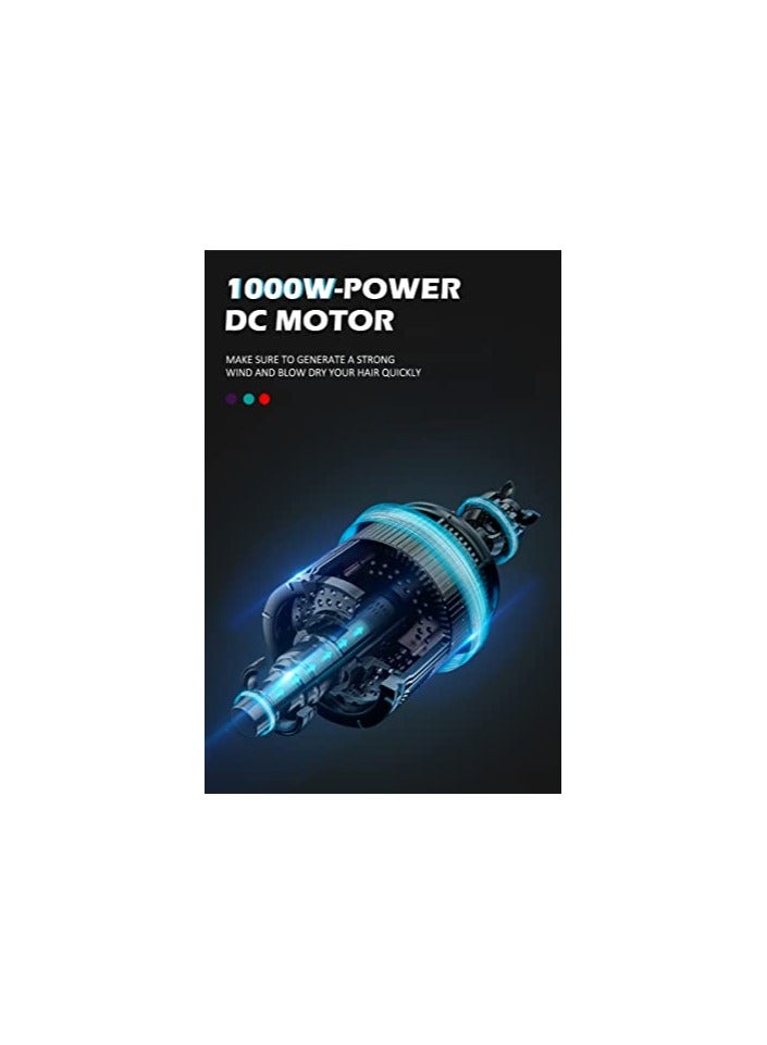 Vgr V-493 Professional 4In1 Hot Air Styler With Ceramic Coating & Overheating Protection Technology (High Power Of 1000 Watts, Green) - Image 4