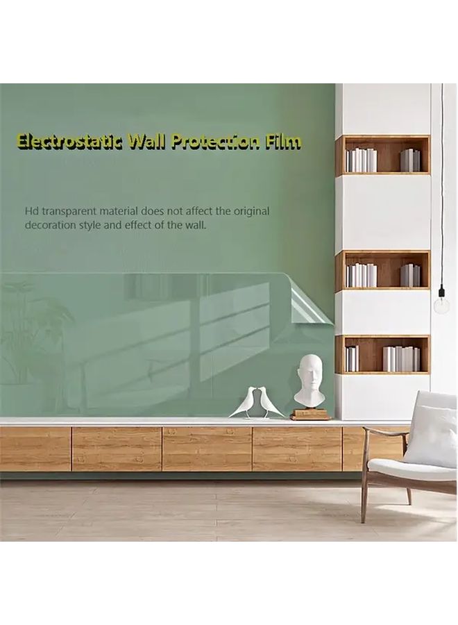 Heat Resistant Self Adhesive Transparent Waterproof Oil Film 17 72x118 11 Inch Kitchen Backsplash Stickers - Image 3