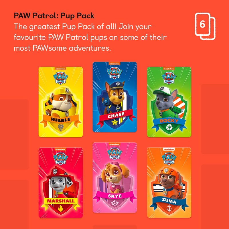 YOTO PAW Patrol: Pup Pack â€“ 6 Kids Audio Cards for Use with Player & Mini All-in-1 Audio Device, Educational & Screen-Free Listening with Fun Stories for Playtime, Bedtime & Travel, Ages 2+ - Image 2